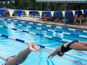 swim camp practice